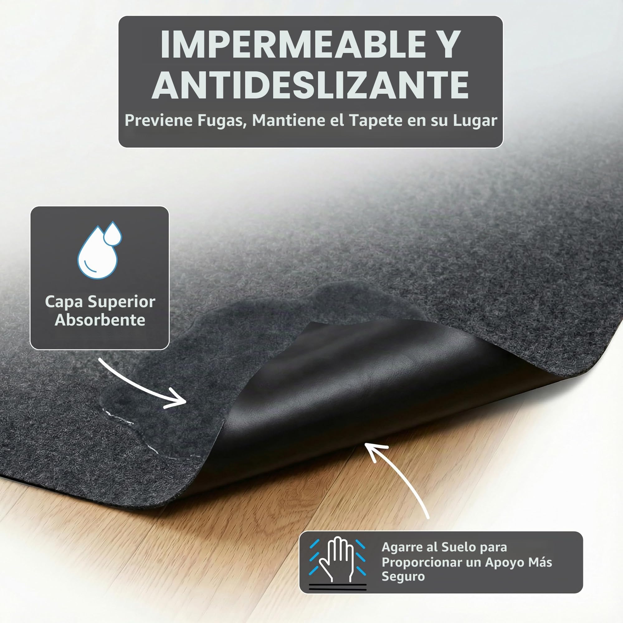 Drymate Tapete para corralito para Perros, Absorbente, Impermeable, Antideslizante, Lavable a máquina, tamaño XL (60 x 74 Pulgadas), Almohadilla Reutilizable para Cachorros para Entrenamiento, Parto,