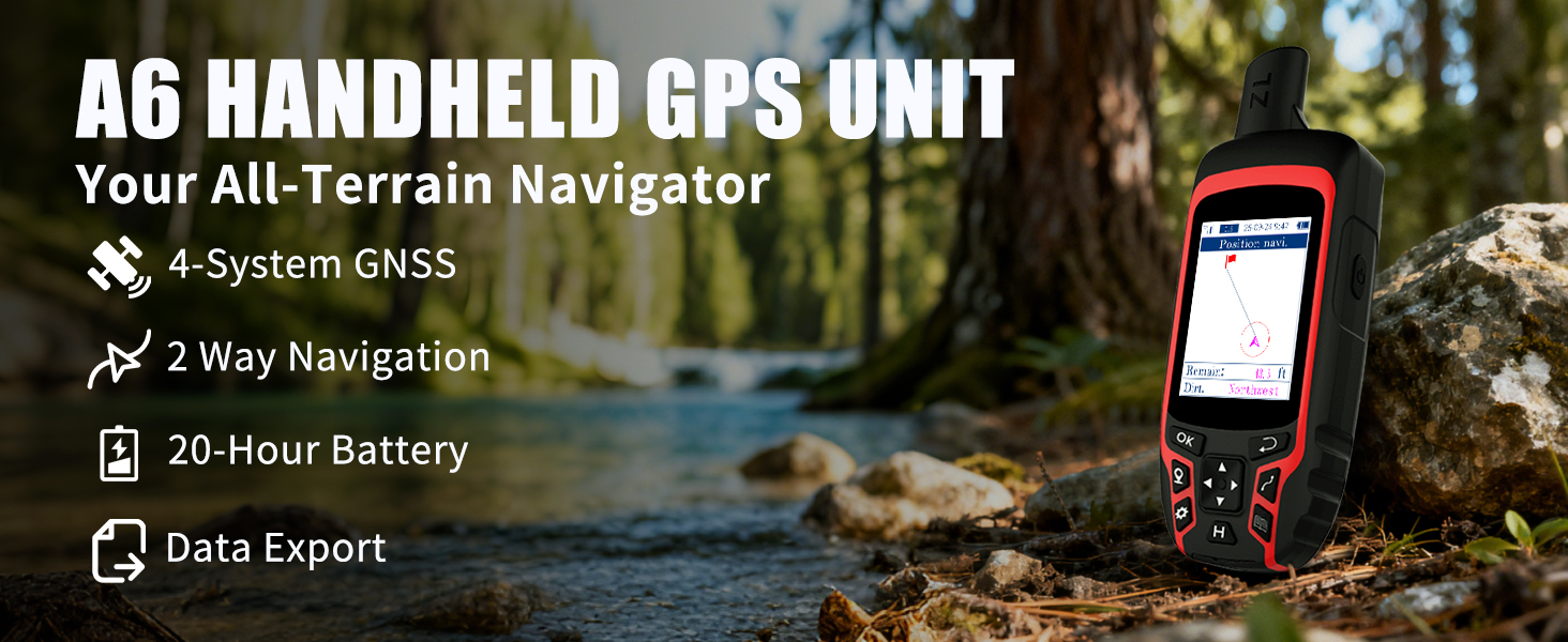  Navigator Ⅵ 送料無料 Amazon.com: NiesahYan A6 Handheld GPS for Hiking,Multi GNSS