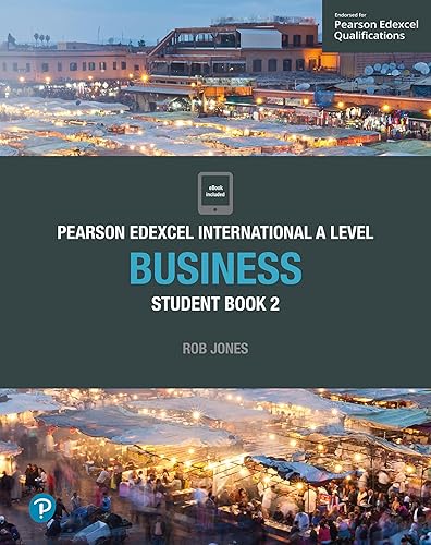 Pearson Edexcel International A Level Business Student Book