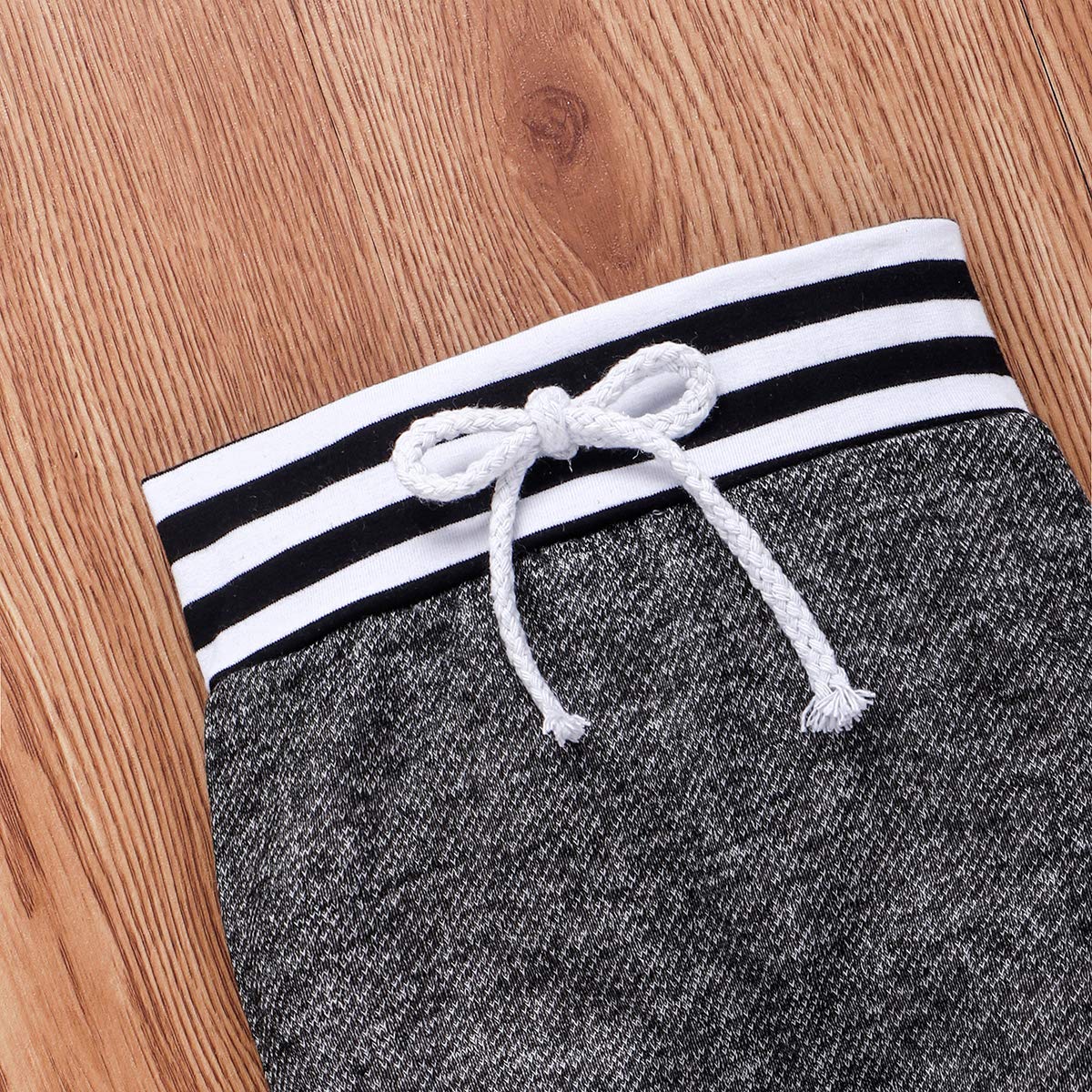 Geagodelia 3tlg Babykleidung Set Baby Jungen Kleidung Langarm Body Strampler + Hose + Mütze Kleinkinder Neugeborene Weiche Warme Babyset