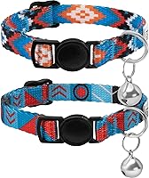 Vista 7 de CollarDirect Cat Collar Breakaway with Removable Bell Set of 2 PCS Varios
