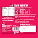 BLUE TEA - Rose Tea - 100g- 100 Cups | VITAMIN-C RICH | Beautiful Hair & Skin - Caffeine Free - Flower Based - Herbal Tea | Pet Jar Packaging gallery image