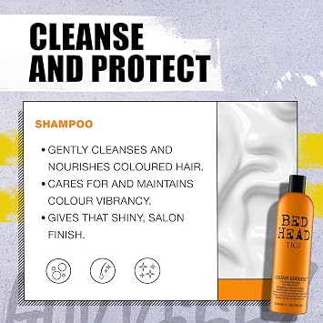 Tigi Bed Head Color Goddess Duo Pack for colored hair (shampoo 750ml and conditioner 750ml)