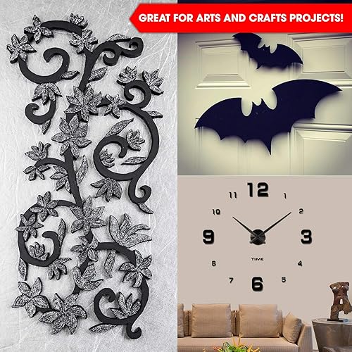 Miniatura 5 de Dualplex Rollo de hoja de goma de espuma de esponja de neopreno, 15 x 60 pulgadas x 14 pulgadas de grosor, acolchado perfecto para cosplay, hoja de