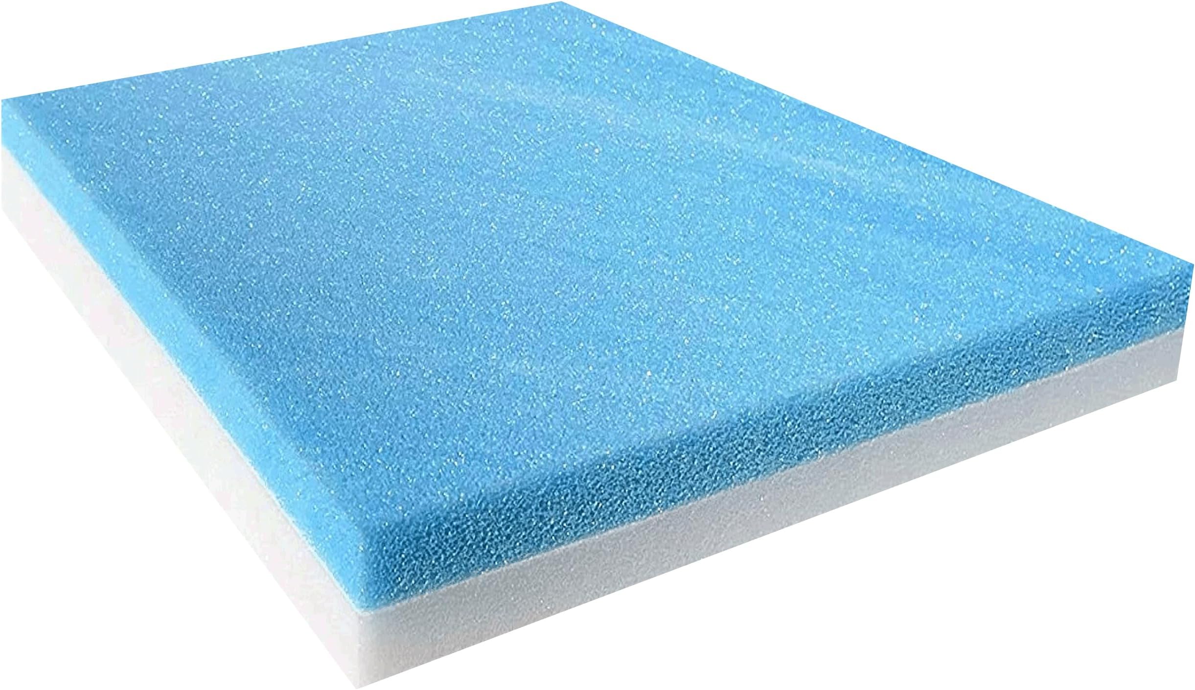 FoamTouch 2"x24"x24" Cool Gel Memory Foam Bench Cushion