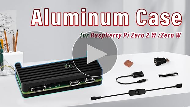 Amazon.com: GeeekPi Case for Raspberry Pi Zero 2 W Case/Zero W