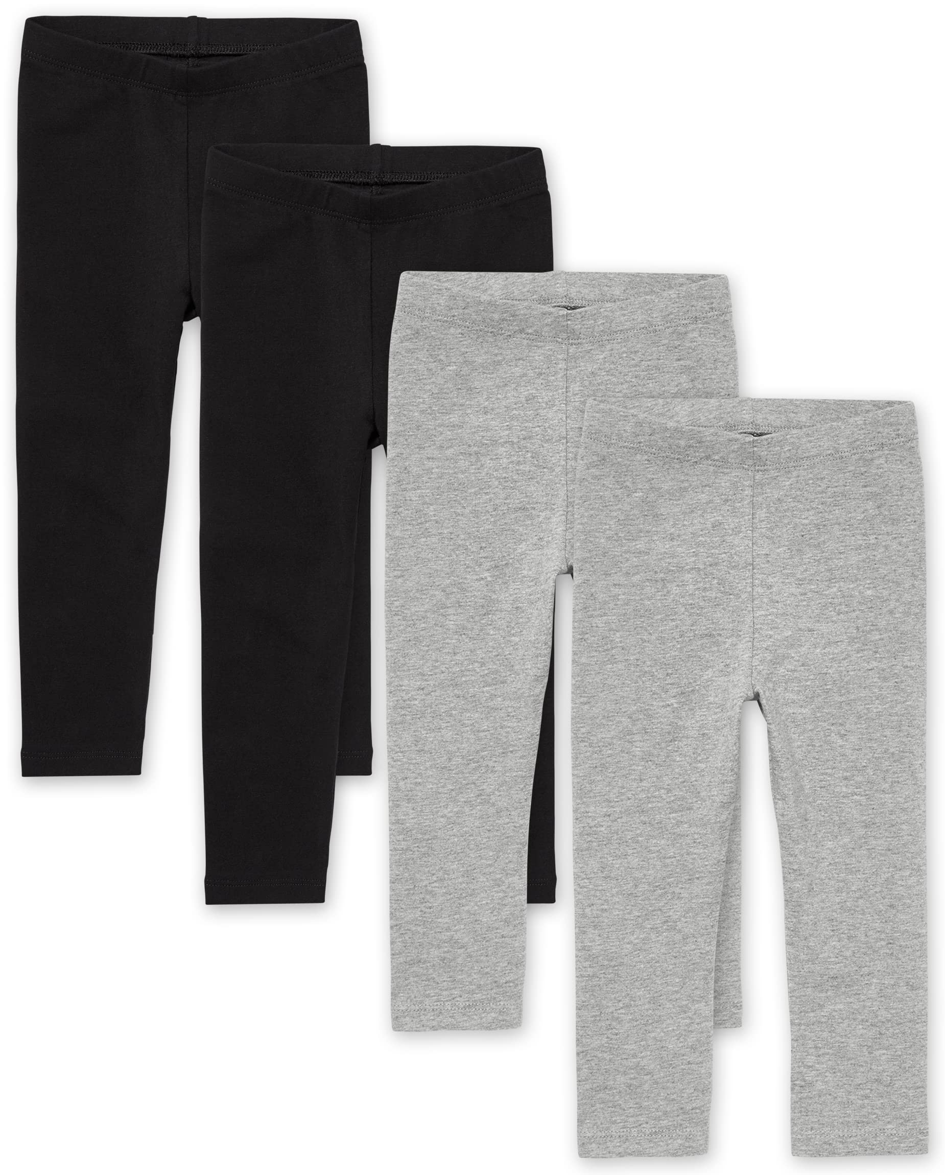 The Children's Place Baby Girls' and Toddler Leggings 4-Pack