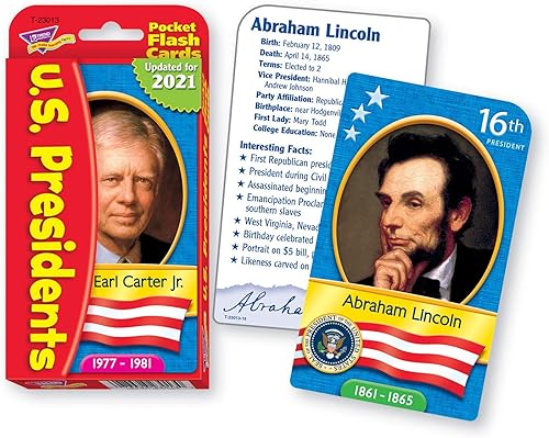 Miniatura 2 de Presidentes de EEUU tarjetas de bolsillo