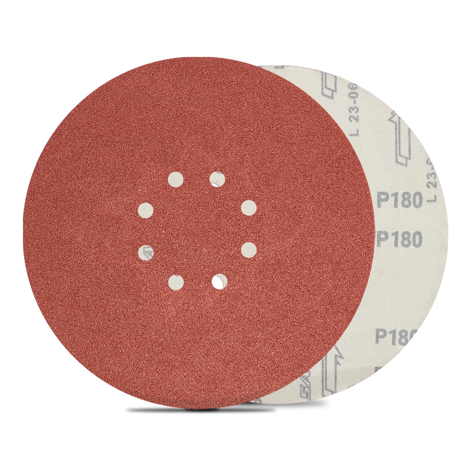 Rodopi® 100x Mix Schuurpapier 225 mm - zonder perforatie