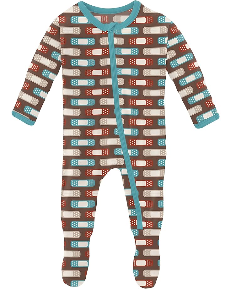 Kickee Pants Kids Print Footie with Zipper (Infant) 6pm