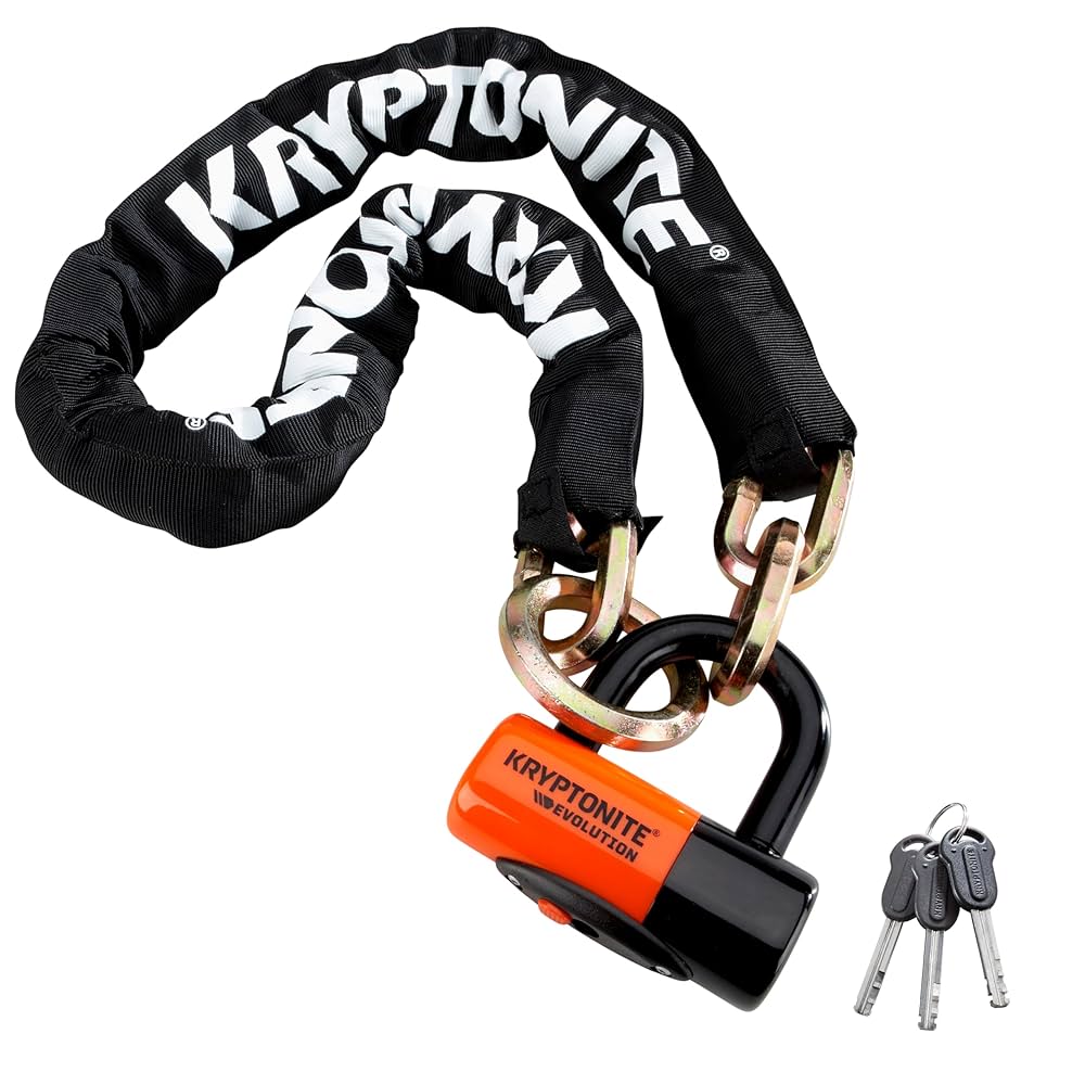 Amazon.com : Kryptonite New York 1213 Cinch Ring Bike Chain