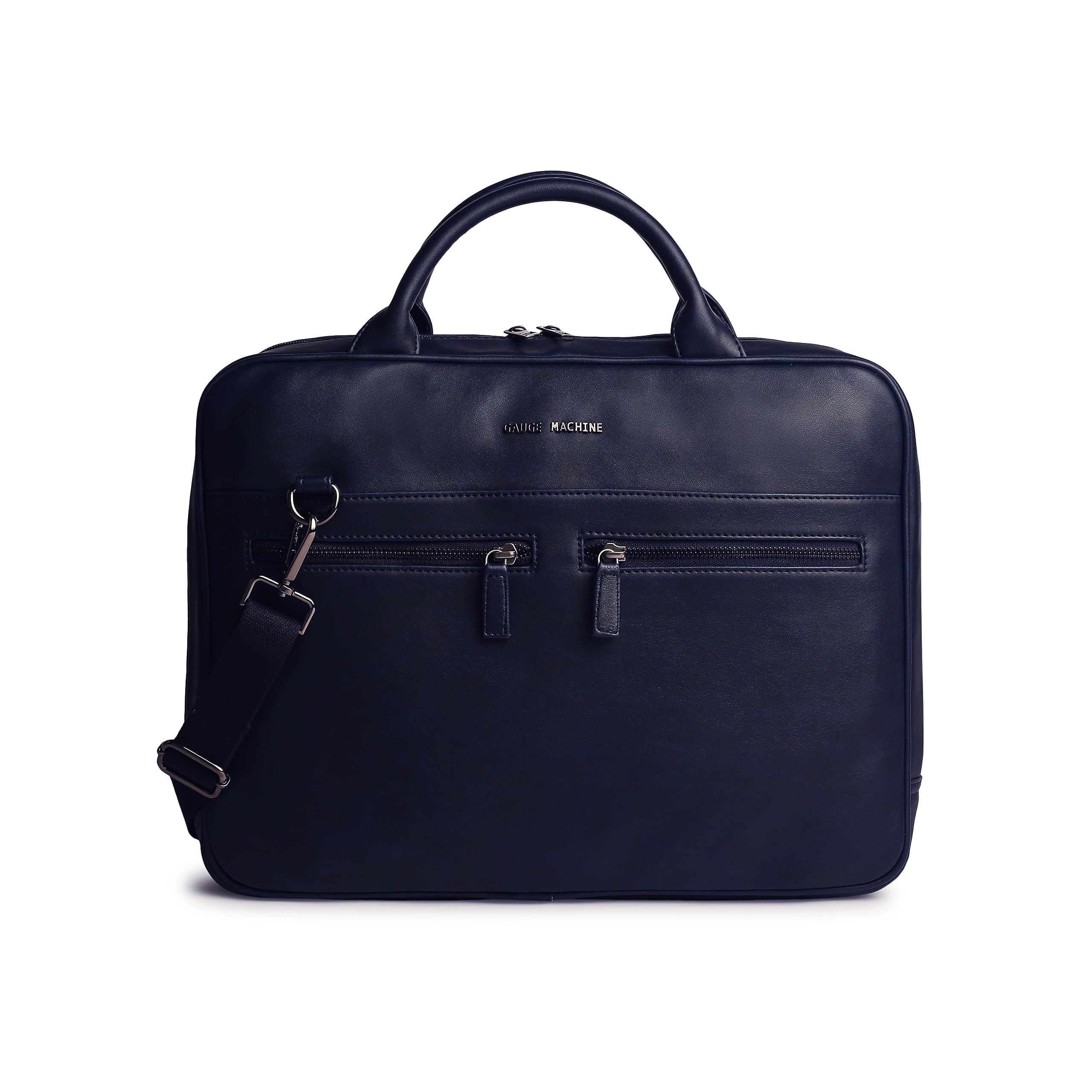 Professional Vegan Leather Messenger Briefcase Bag for Office |Fits upto 14/15 / 16 inch Laptop |Separate Padded Laptop Compartment |Water Resistant |Men & Women |30L-image-37