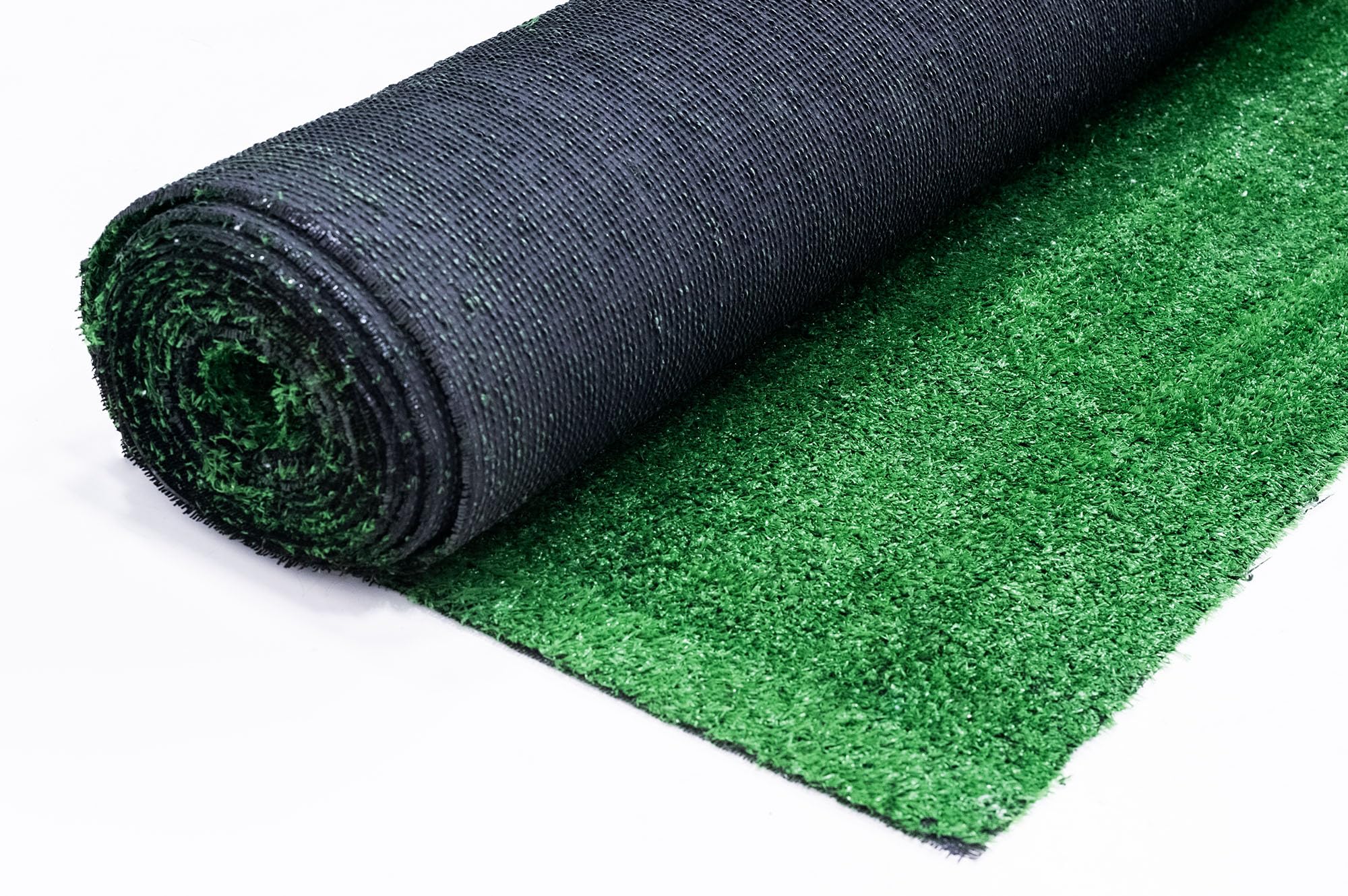 Casanoov Gazon Synthétique Orso 1x8m Hauteur Brins 7mm - Gazon Artificiel Extérieur en Rouleau - Faux Gazon Résistant UV Chlore - Idéal Balcon Terrasse Jardin Piscine