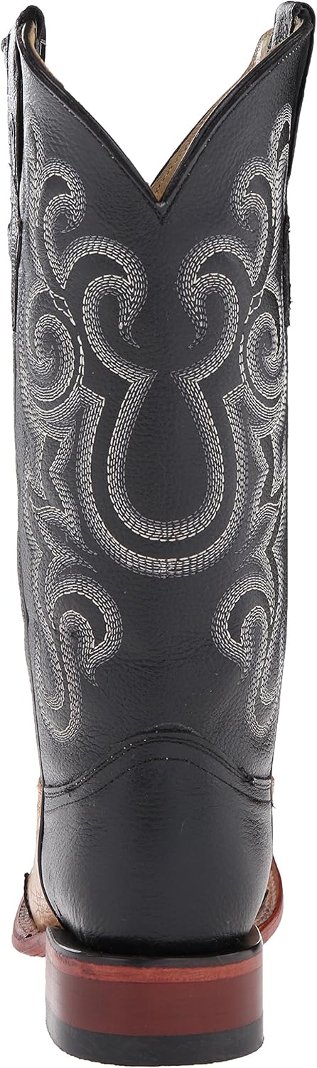 Ferrini Western Boots Womens Lizard Block Heel S Toe Chocolate RL2