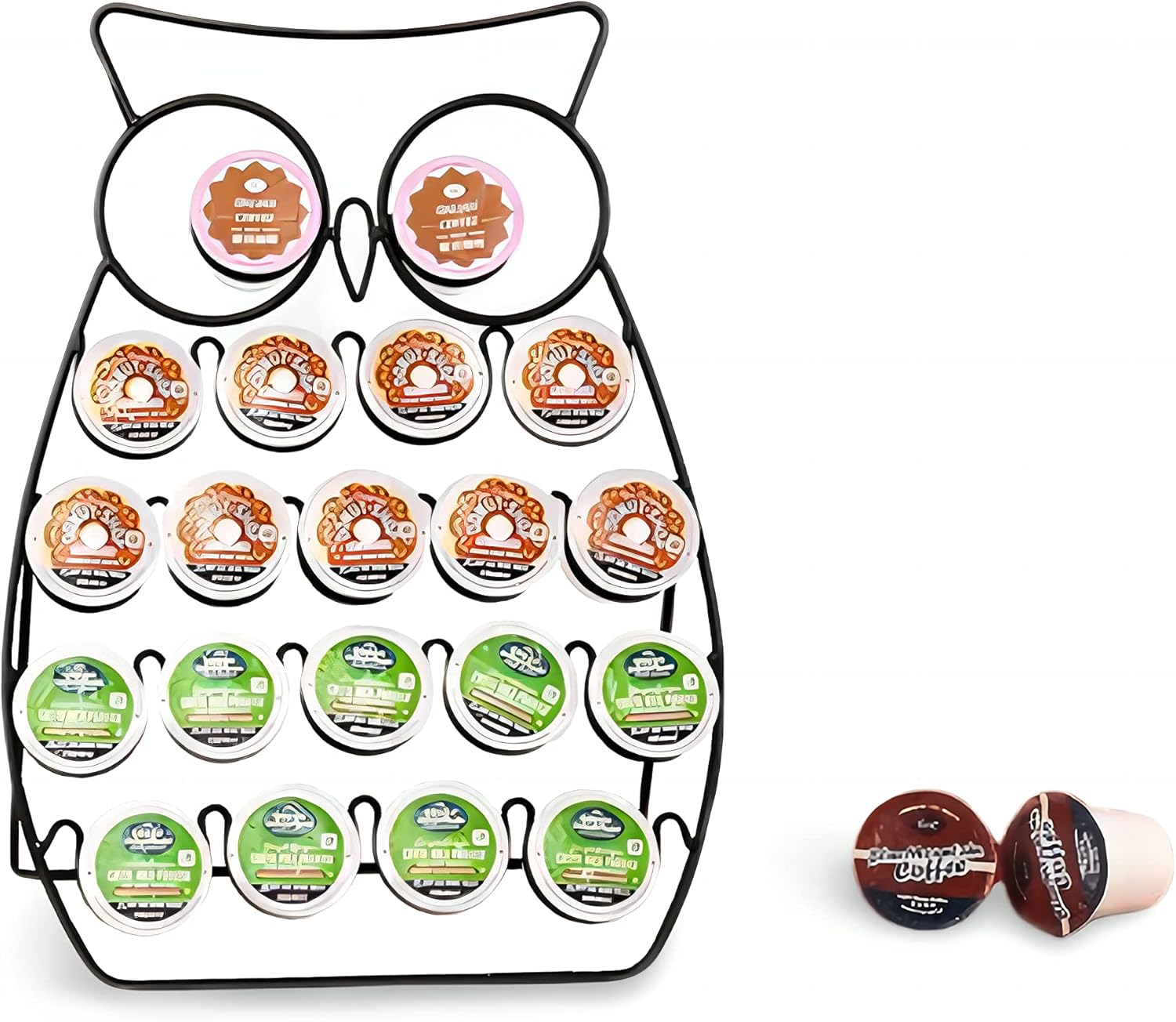 QREIHLPY Coffee Pod Holder,Coffee Pods Holder Storage