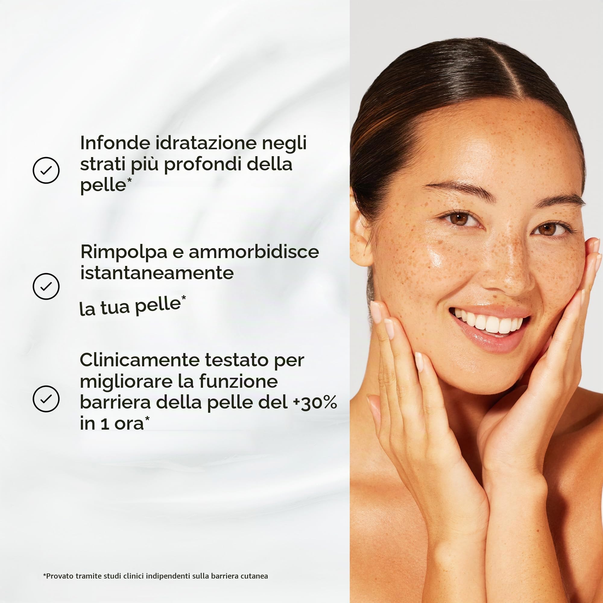 Medik8 Total Moisture Daily Facial Cream™ – Crema idratante all'acido ialuronico, crema viso giorno e notte, Idratazione istantanea, profonda e duratura clinicamente testata, Senza profumo per tutti i
