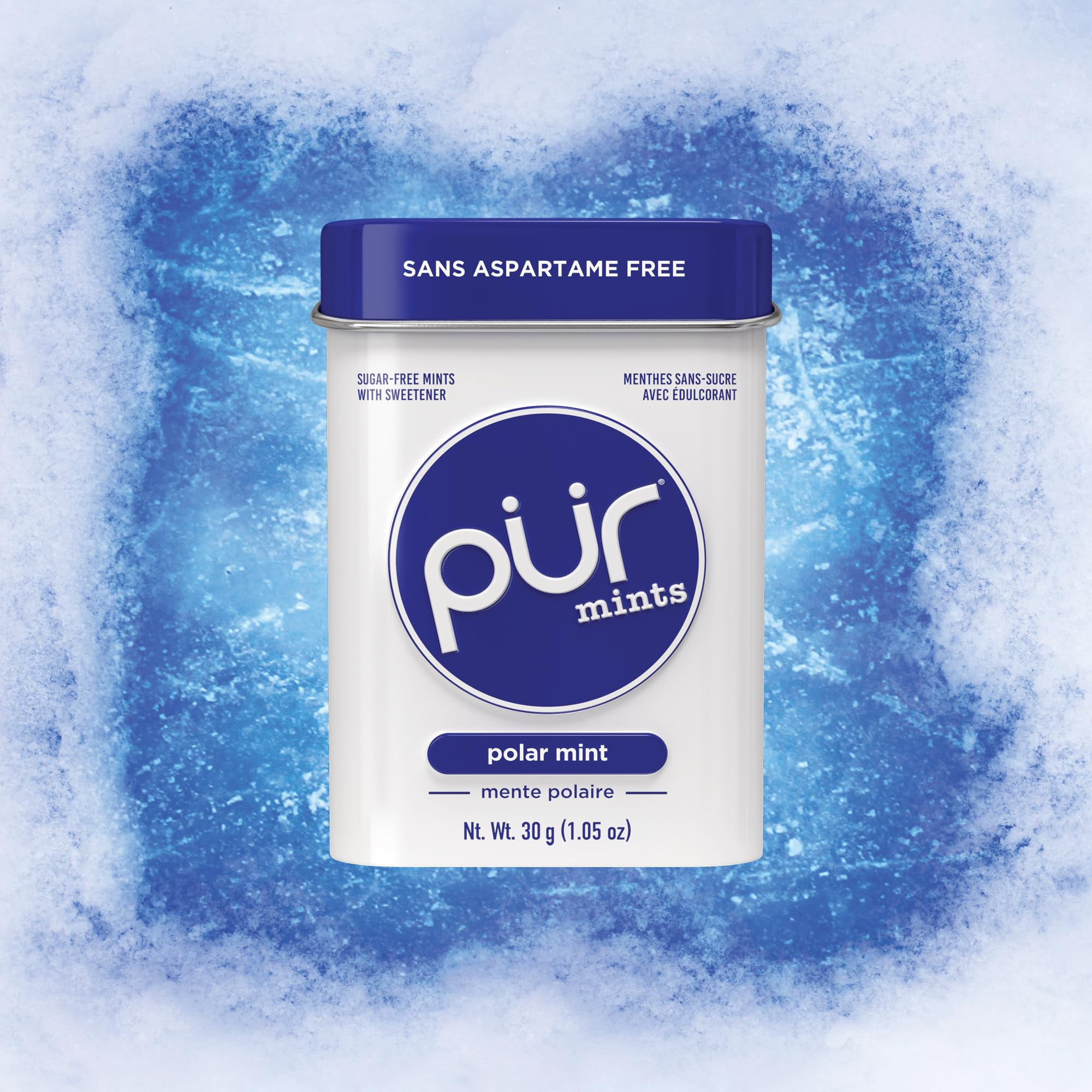 PUR Mints Polar Mint Xylitol Mints No Artificial flavour, 360