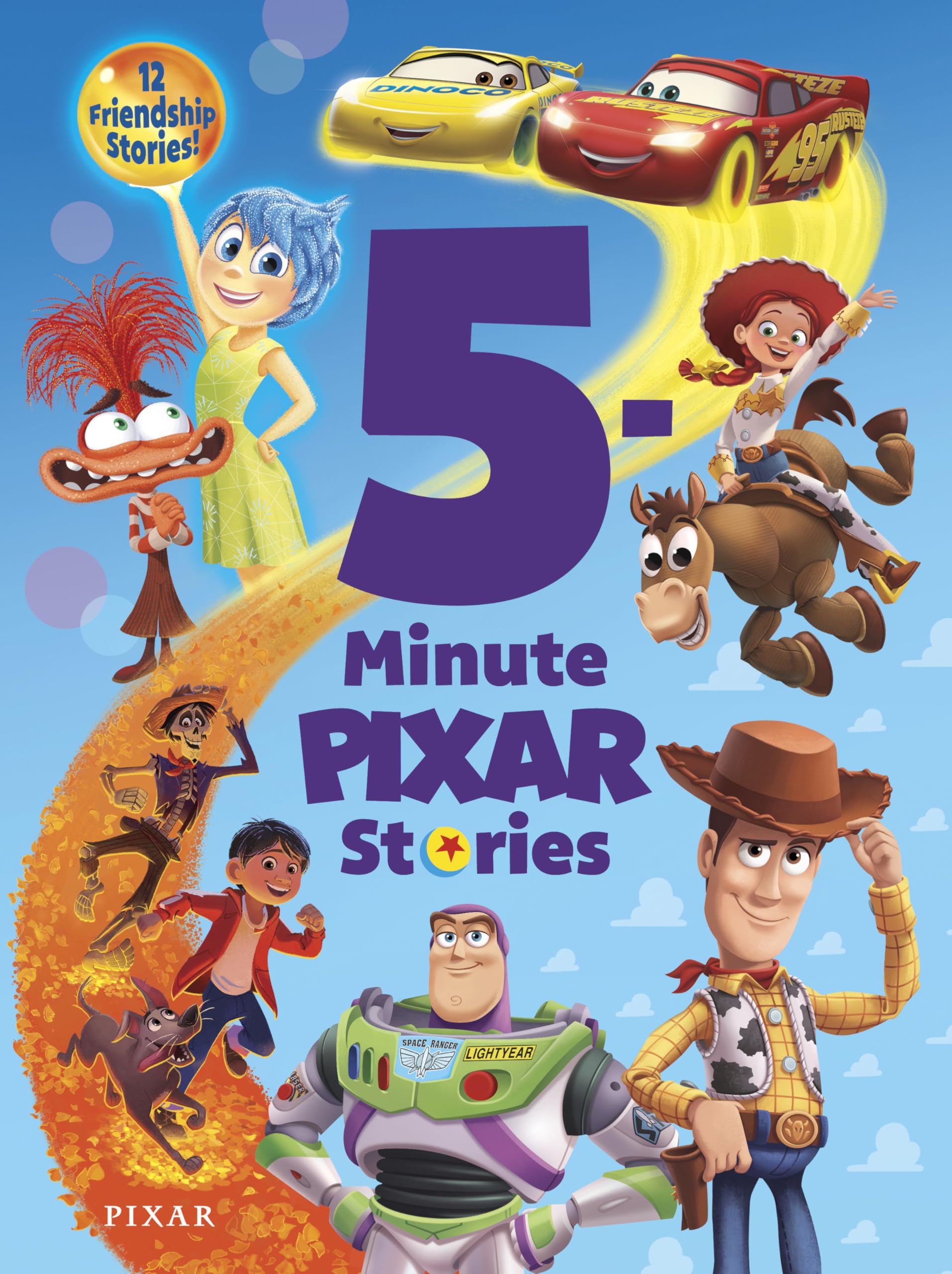 5-Minute Pixar Stories: 12 Friendship Stories! (5-Minute Stories)