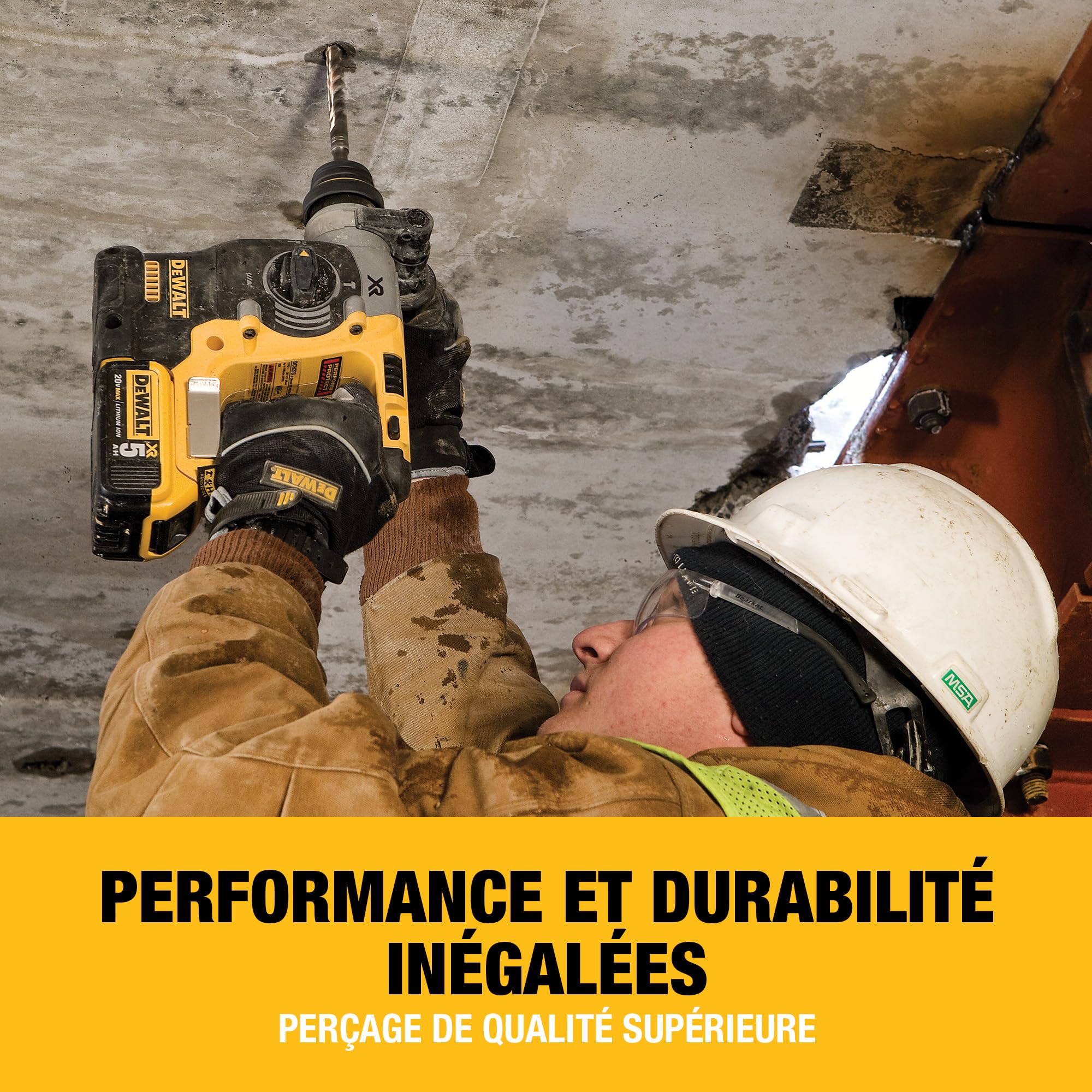 DEWALT Perforateur burineur SDS-Plus 24mm sans fil Brushless XR 18V DCH273N-XJ