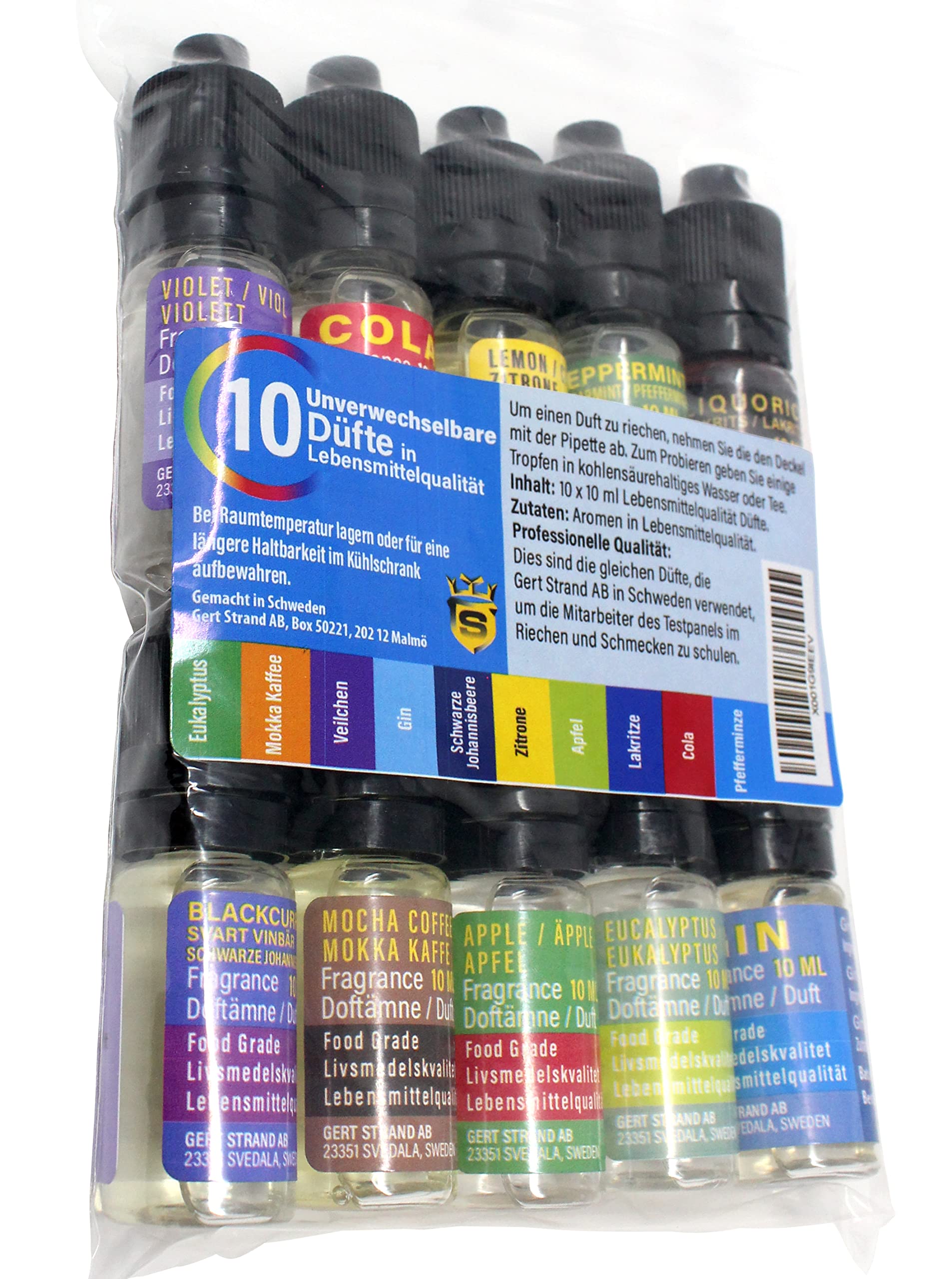 Riechtrainingsset 10 Düfte