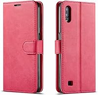 Vista 9 de STARSHOP Funda para teléfono Moto E, funda para teléfono Motorola Moto E, incluida [protector de pantalla de vidrio templado], funda de cuero Oscuro