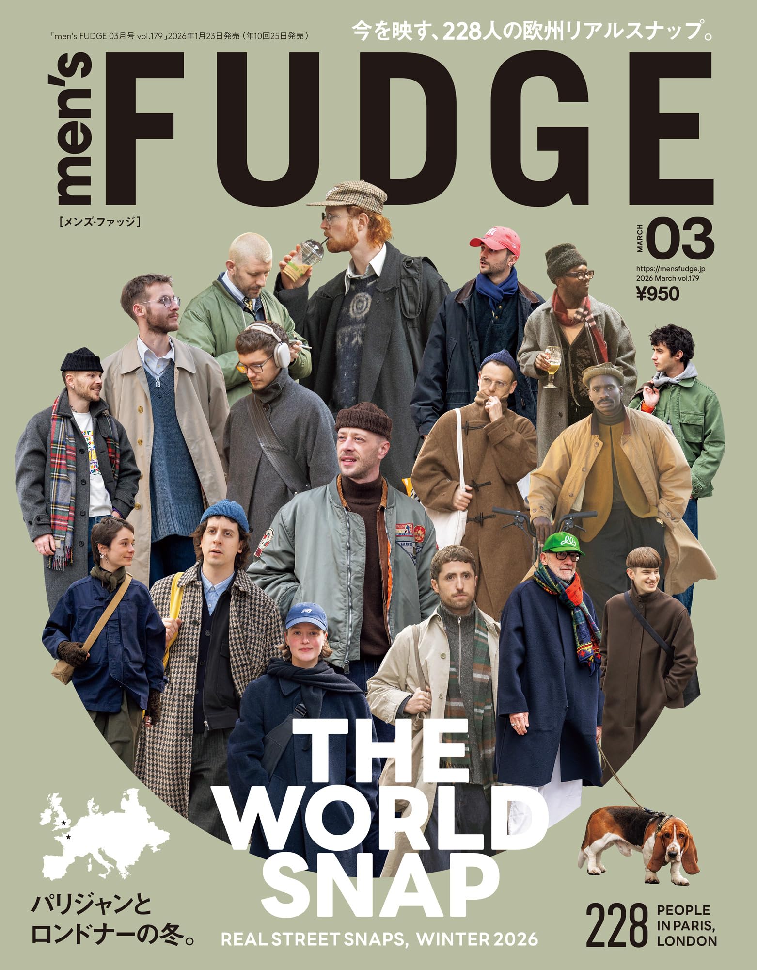 men's FUDGE - メンズ ファッジ - 2026年 3月号 Vol.179 | メンズ