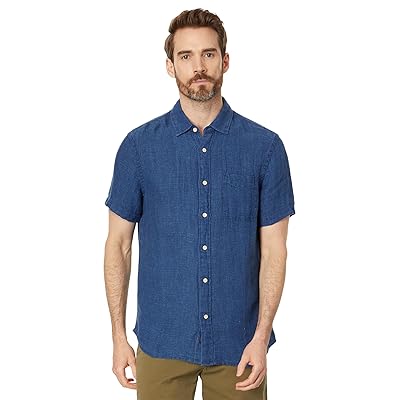 Faherty SS Palma Linen Shirt Men