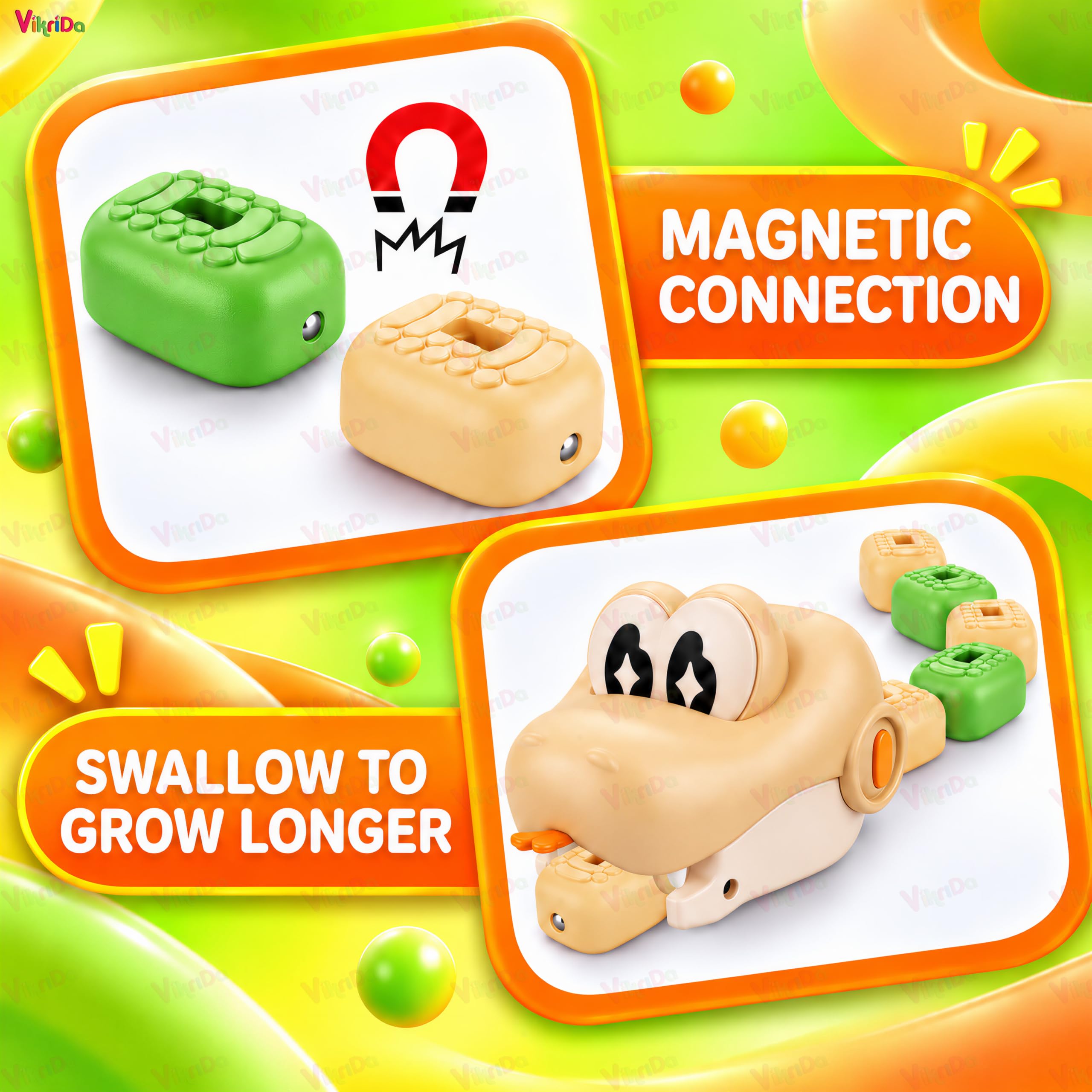 VikriDA Remote Control Snake Toy - Kids RC Snake -3 VikriDA Remote Control Snake Toy - Kids RC Snake -3