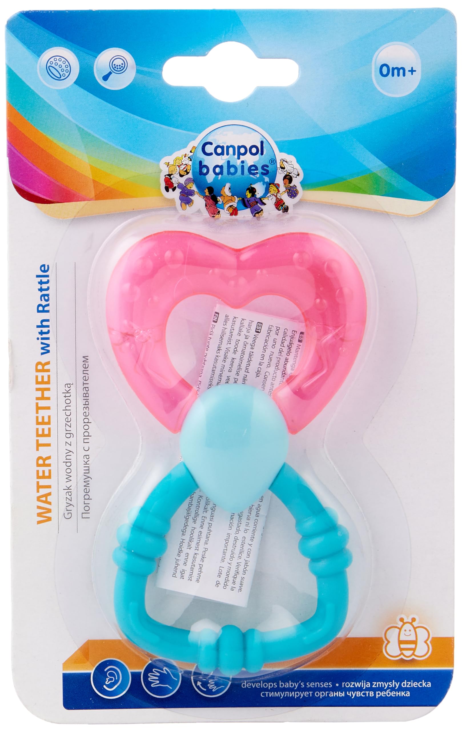 Canpol babiesWATER TEETHER W/RATTLE 0 MOS +