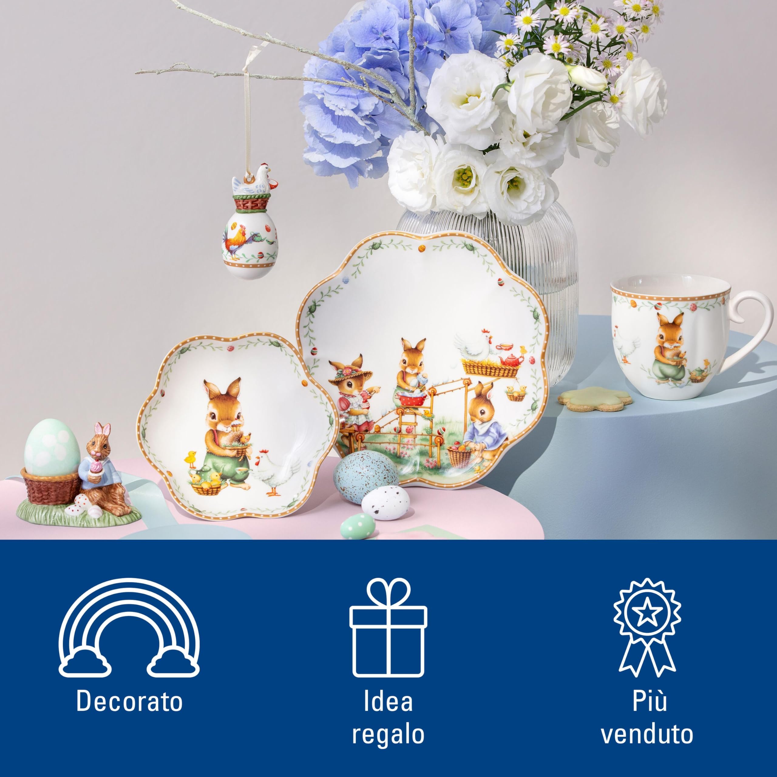 Villeroy & Boch Piatto Pasquale Edizione Annuale 2026 Porcellana Premium Collezione Limitata