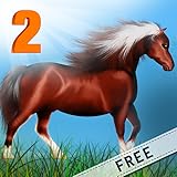 Amazing Graphics Horse Poney Wild Agility Race 2 : The winter icy mountain dangerous path - Free