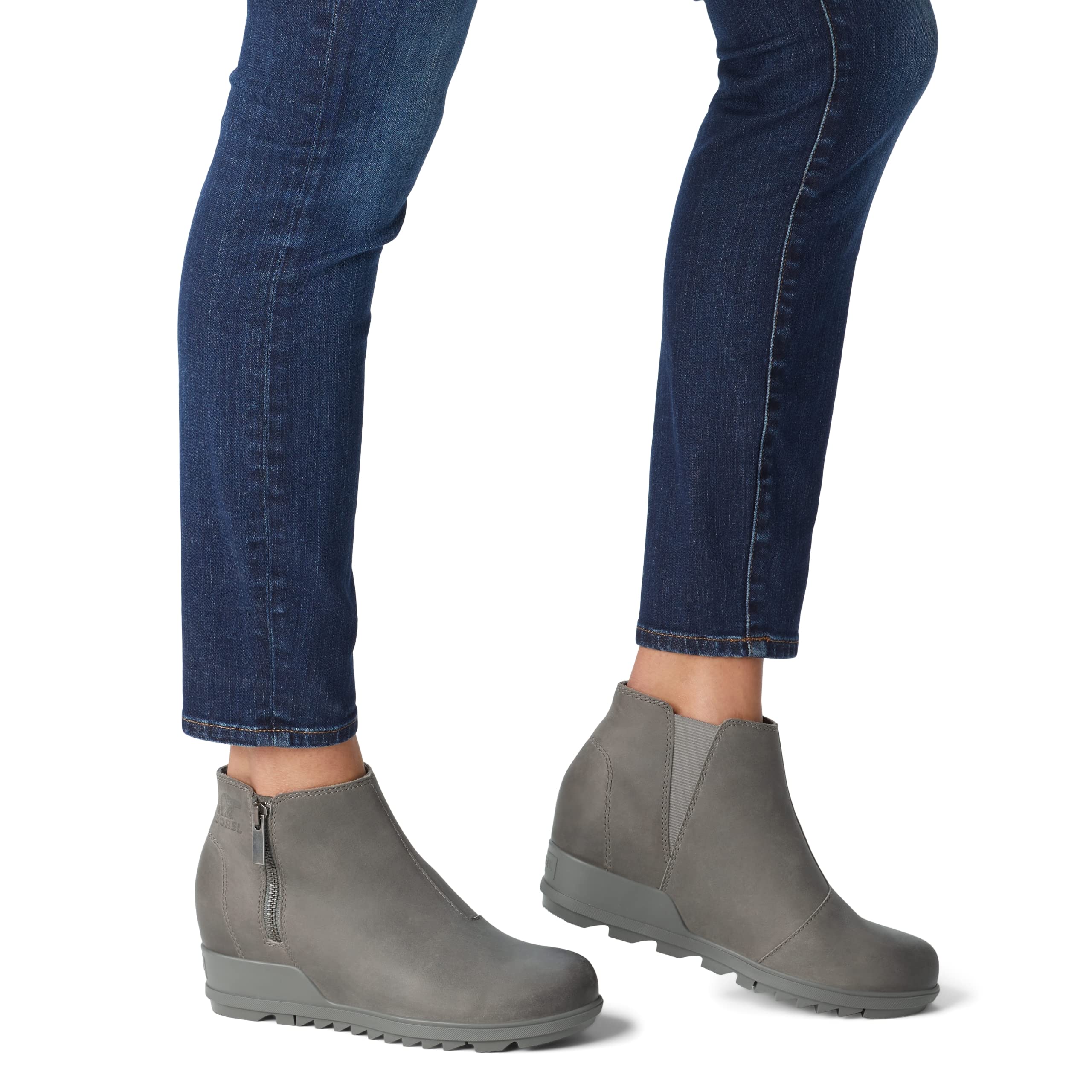 Soraya® | Embroidered leather mid-calf boots main image 1
