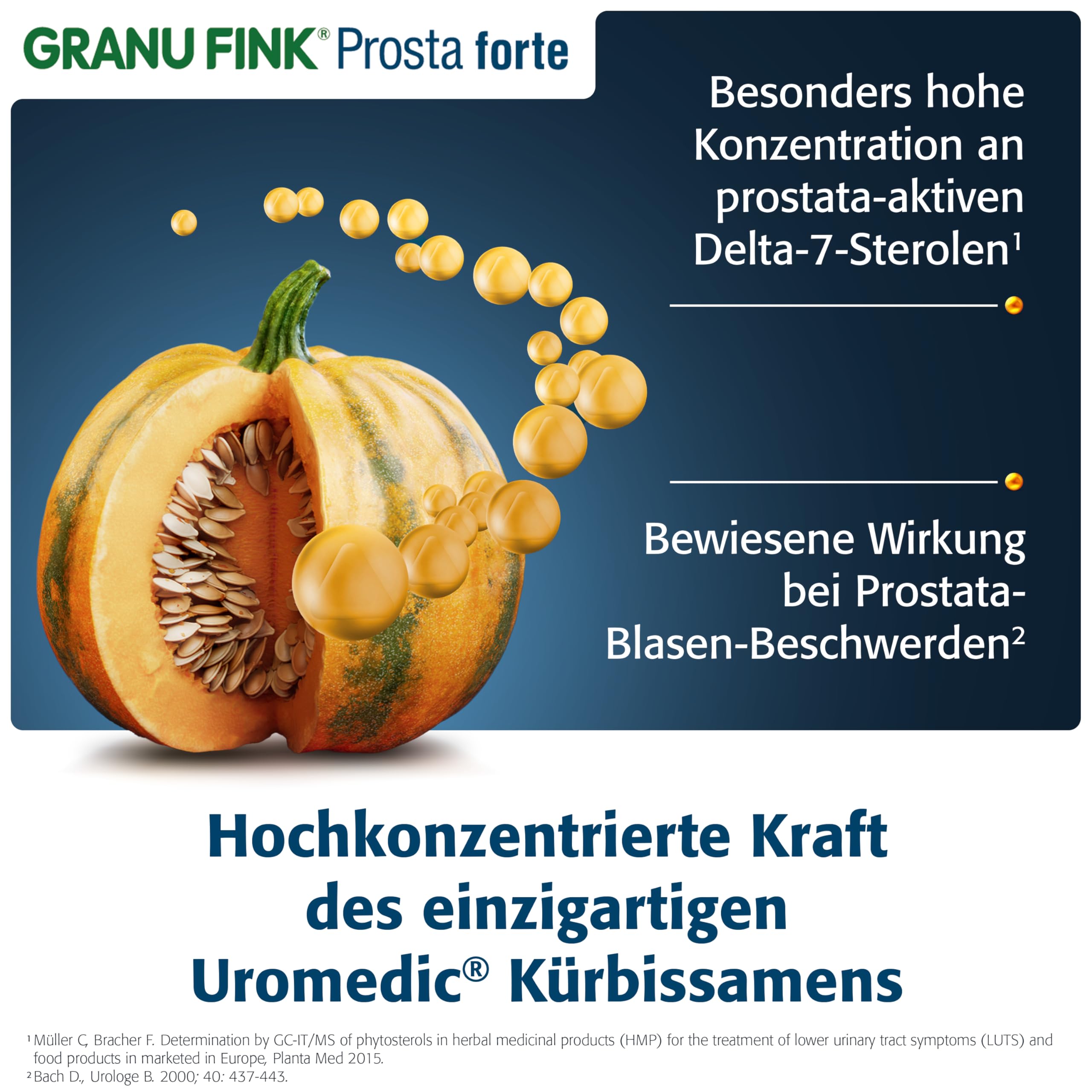GRANU FINK Prosta forte 500 mg Hartkapseln, 140 St. Kapseln