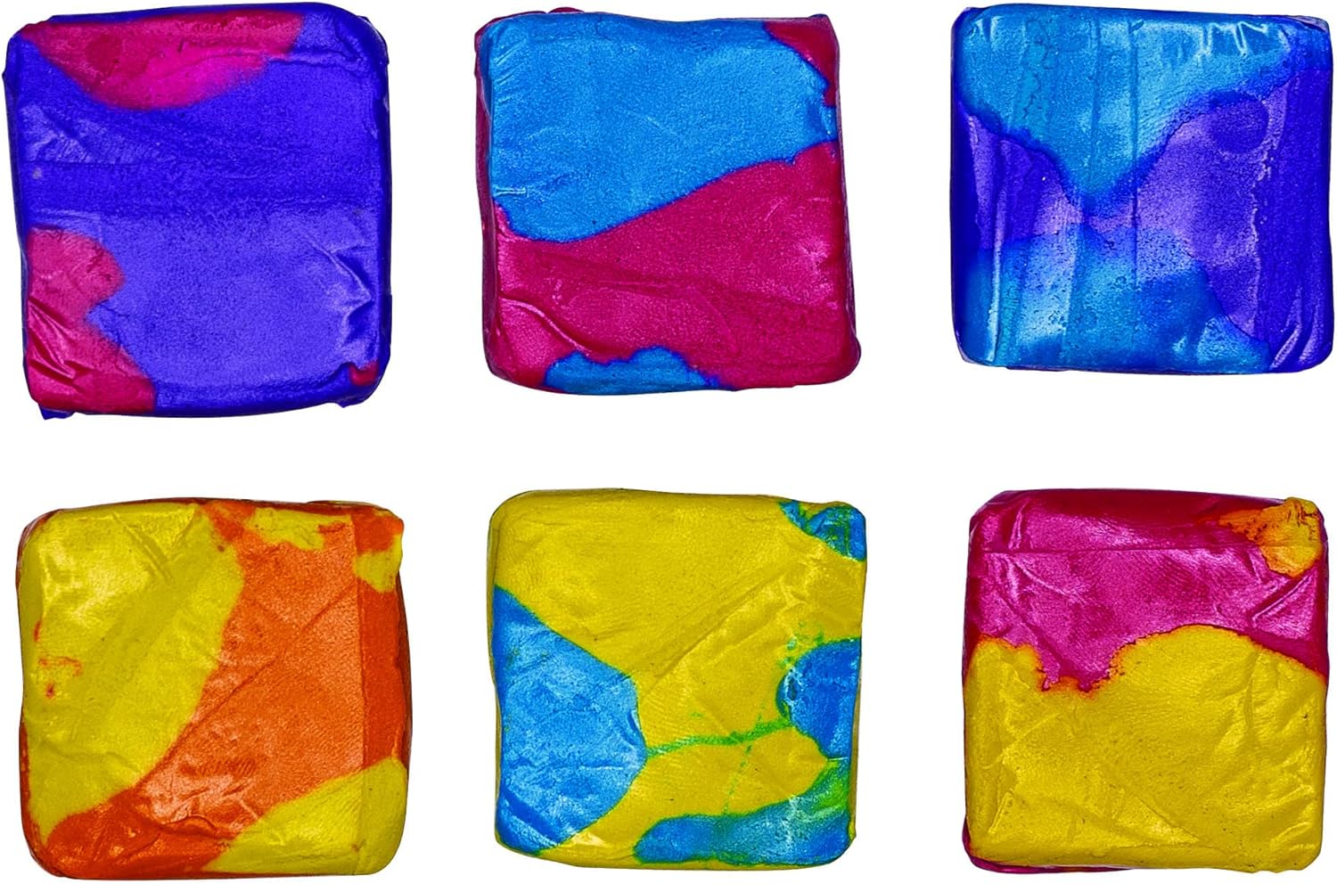 Raymond Geddes & Company, Inc. Squish N Stretch Scented Kneaded Eraser Box of 36, Red, blue, yellow, orange and green (71726) : Office Products