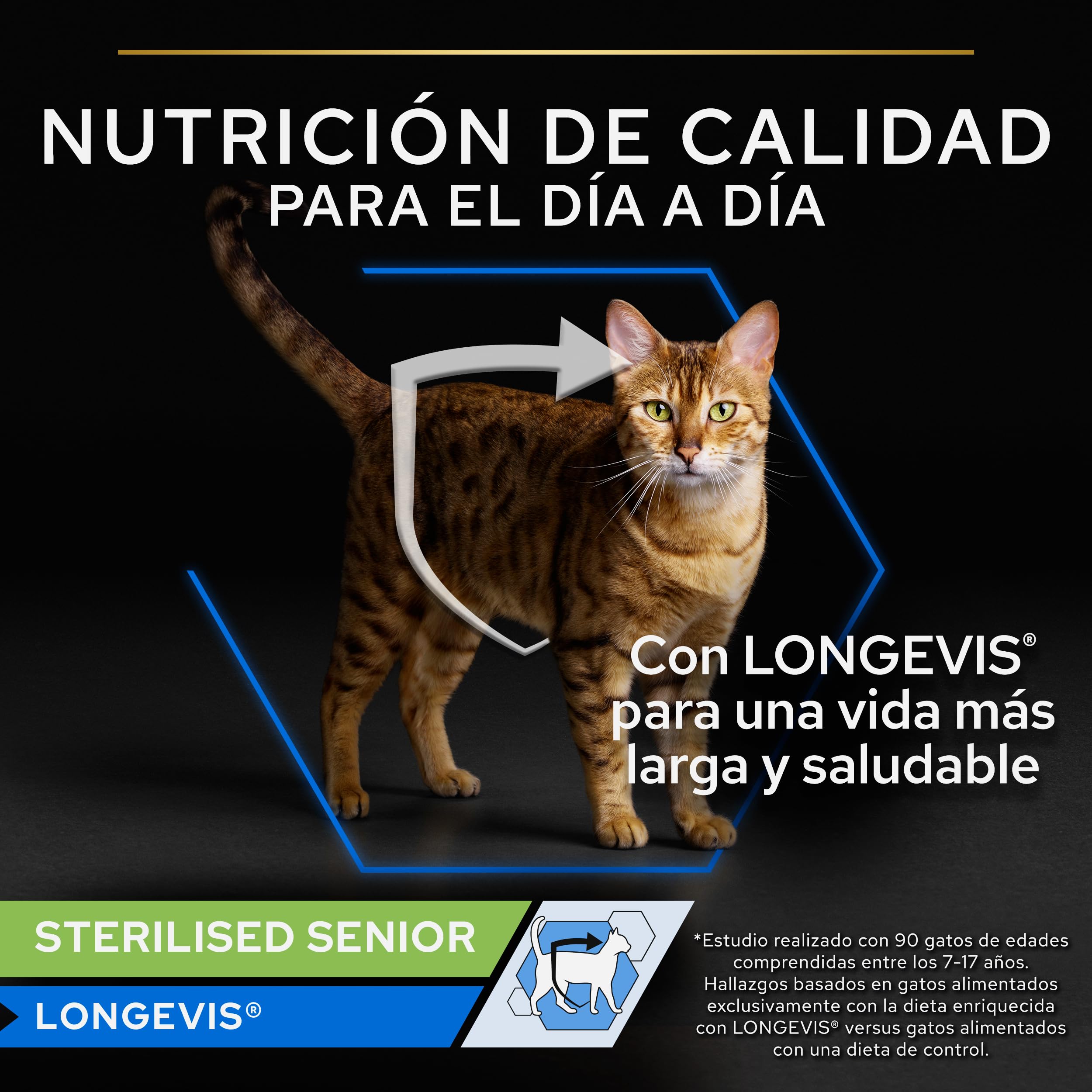 Purina Pro Plan Comida Húmeda para Gato Esterilizado Adulto Pack surtido, 4 packs de 10 sobres de 85g