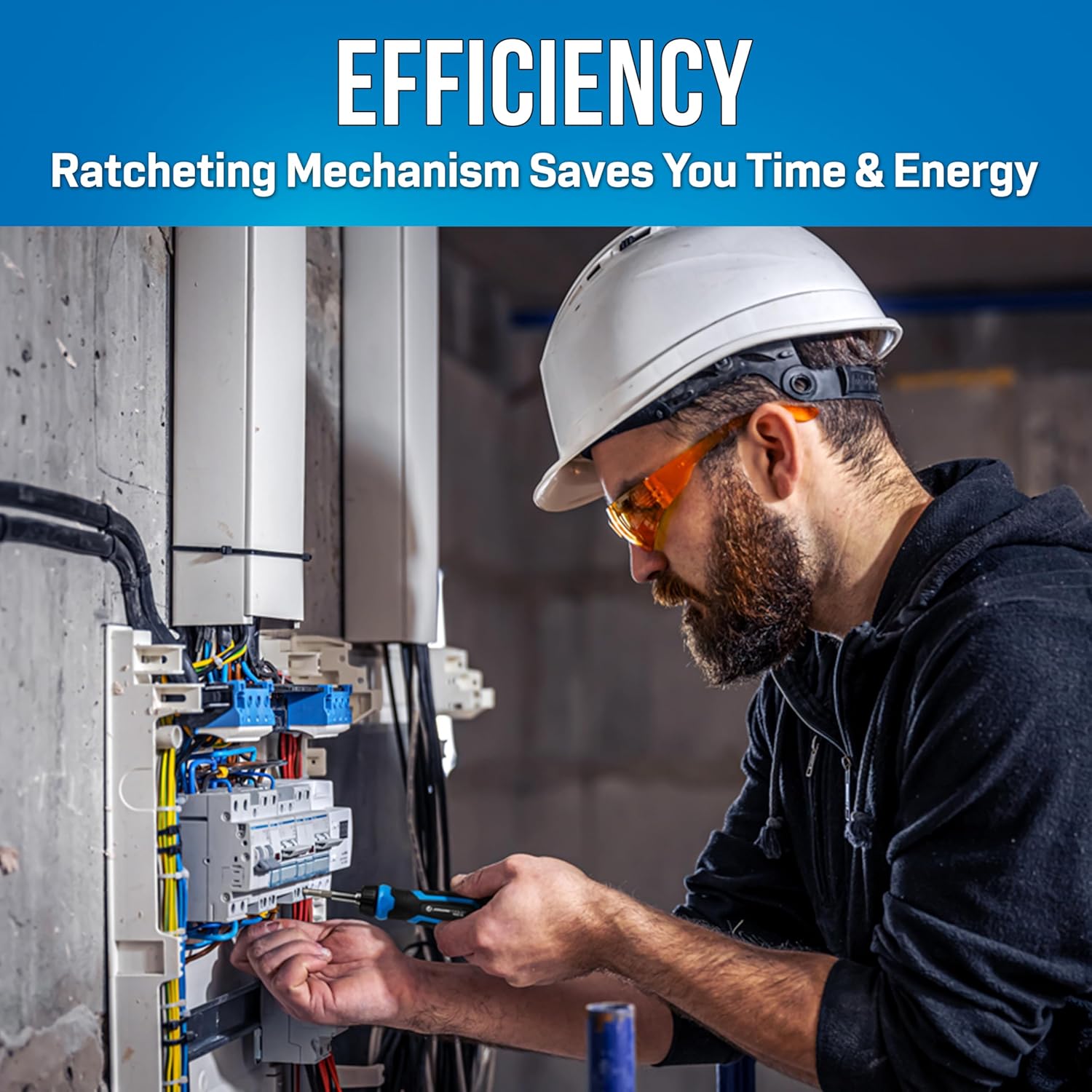 Jonard Tools RSDS-151 15-in-1 Ratcheting Screwdriver with Hex, Spanner & Torx Security Bits