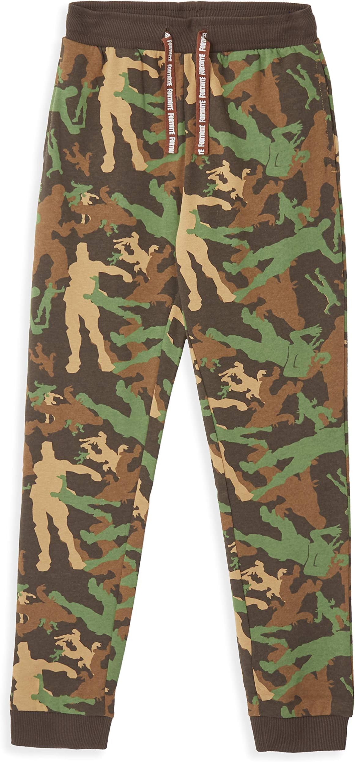 Fortnite Boy's Pantalón Largo Fortnite Tracksuit Bottoms, Brown (Marron C), 10 Years (Size: 10A)
