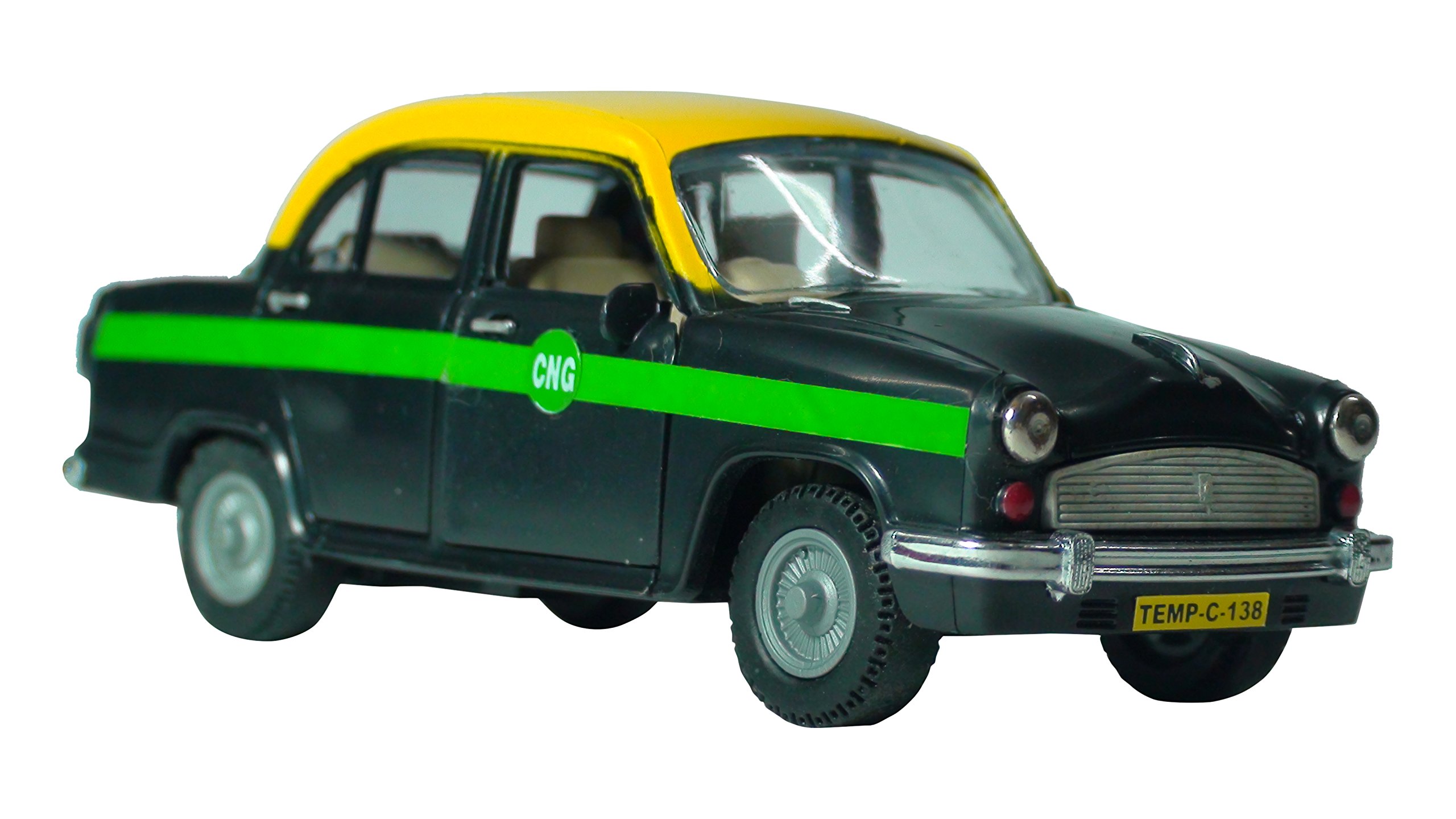 Centy Toys Plastic Pull Back Safari Car, 1 Pull Back Vehicle, Multicolour + Ambassdor Taxi/VIP, Multi Color - (Set of 2 Toys), Kids 3