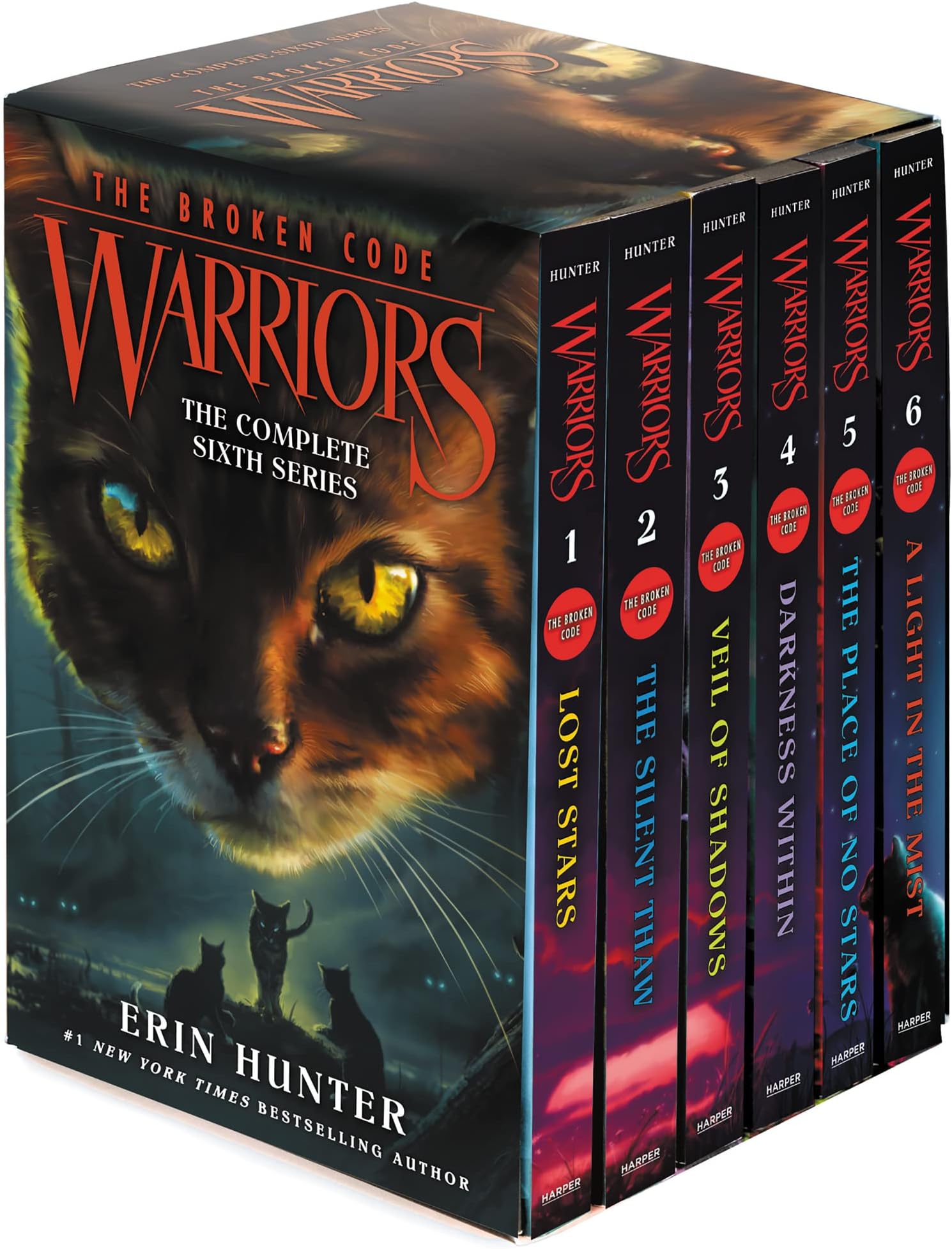 Warriors the Broken Code Box Set: The Broken Code (1-6)