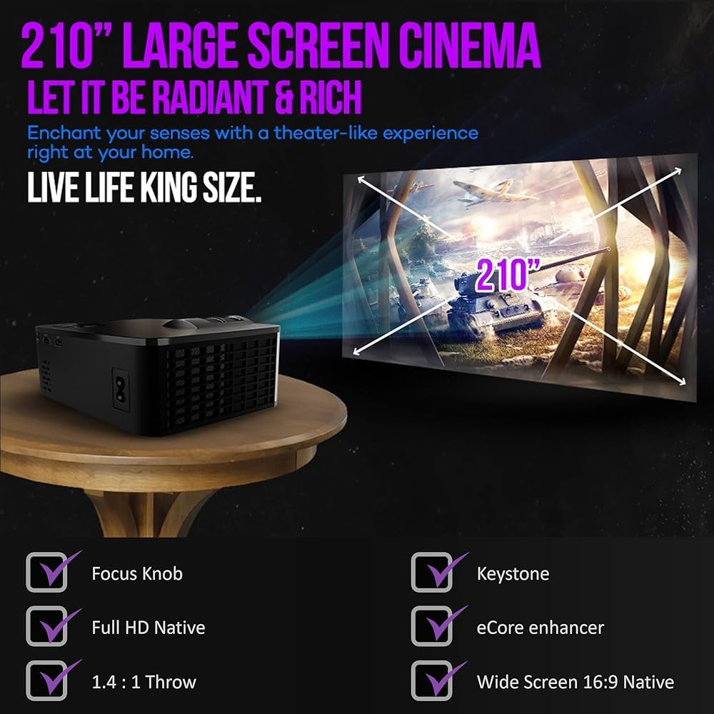 LED PROJECTOR fire tv stick付き How to connect a Fire TV Stick to the projector RV400A