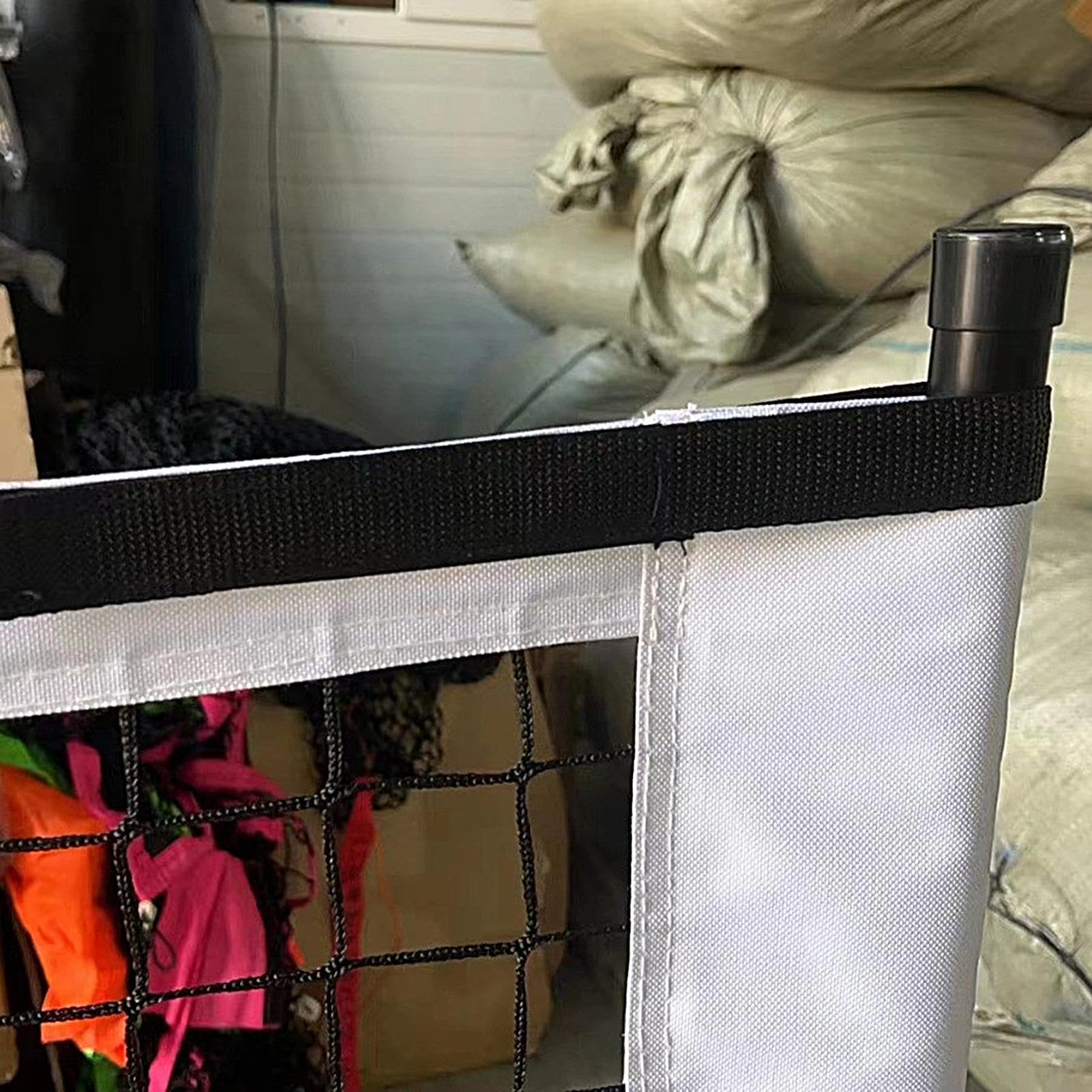 Rete da Allenamento per Pickleball 9,5 kg, Larghezza 6,7 m, Portatile, | Rete a Maglie Pickleball Adatta per Giocare a Tennis, Badminton, su e Cortile di Casa