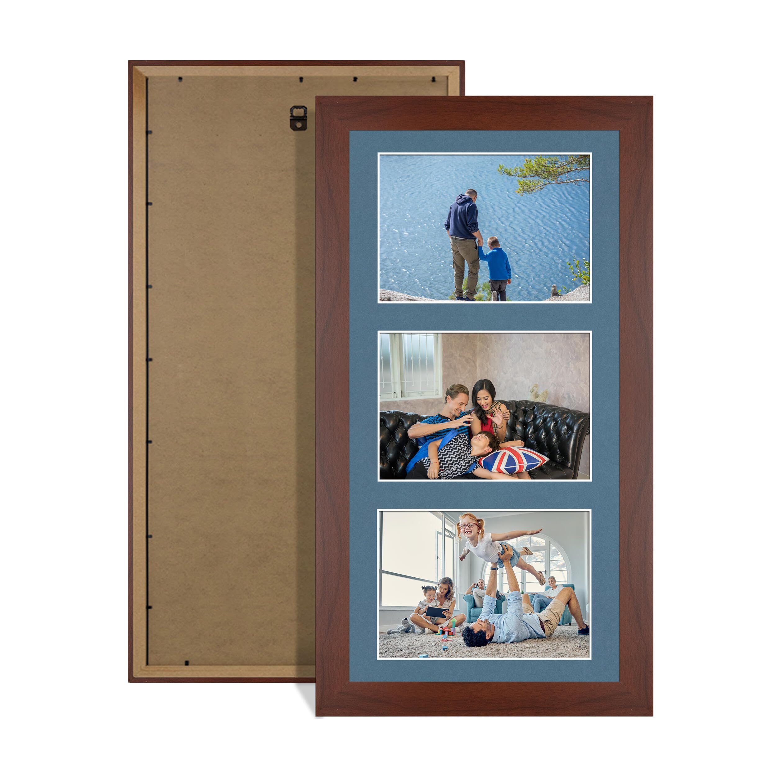 Alison Kingsgate Rose Wood 40x20cm Photo frame for multiple pictures — image 1
