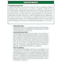 Vista 8 de Garnier Color de Cabello Nutrisse Crema Nutritiva, 10 Negro (Regaliz) Tinte Permanente para el Cabello, 1 Unidad (El Empaque Puede Variar)