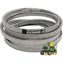 GX20006 UC30568 Mover Drive Belt 1/2" x 88.9" Replacement for John D-eere GX20006 105 115 125 135 145 D110 D120 D125 D130 D140 D150 with 42" and 48" Deck Murray 037X81MA 37X81 37X81MA