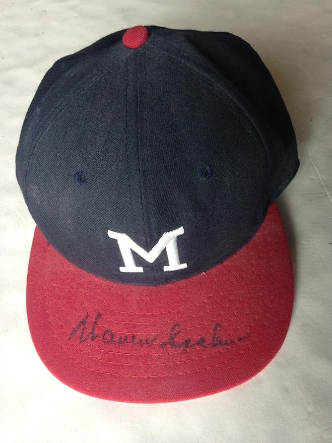 milwaukee braves baseball cap