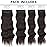 Vigorous Dark Brown Hair Extension 24InchLong Clip in Hair Extensions 4Pcs Thick Long Wavy Synthetic Hairpieces for Women