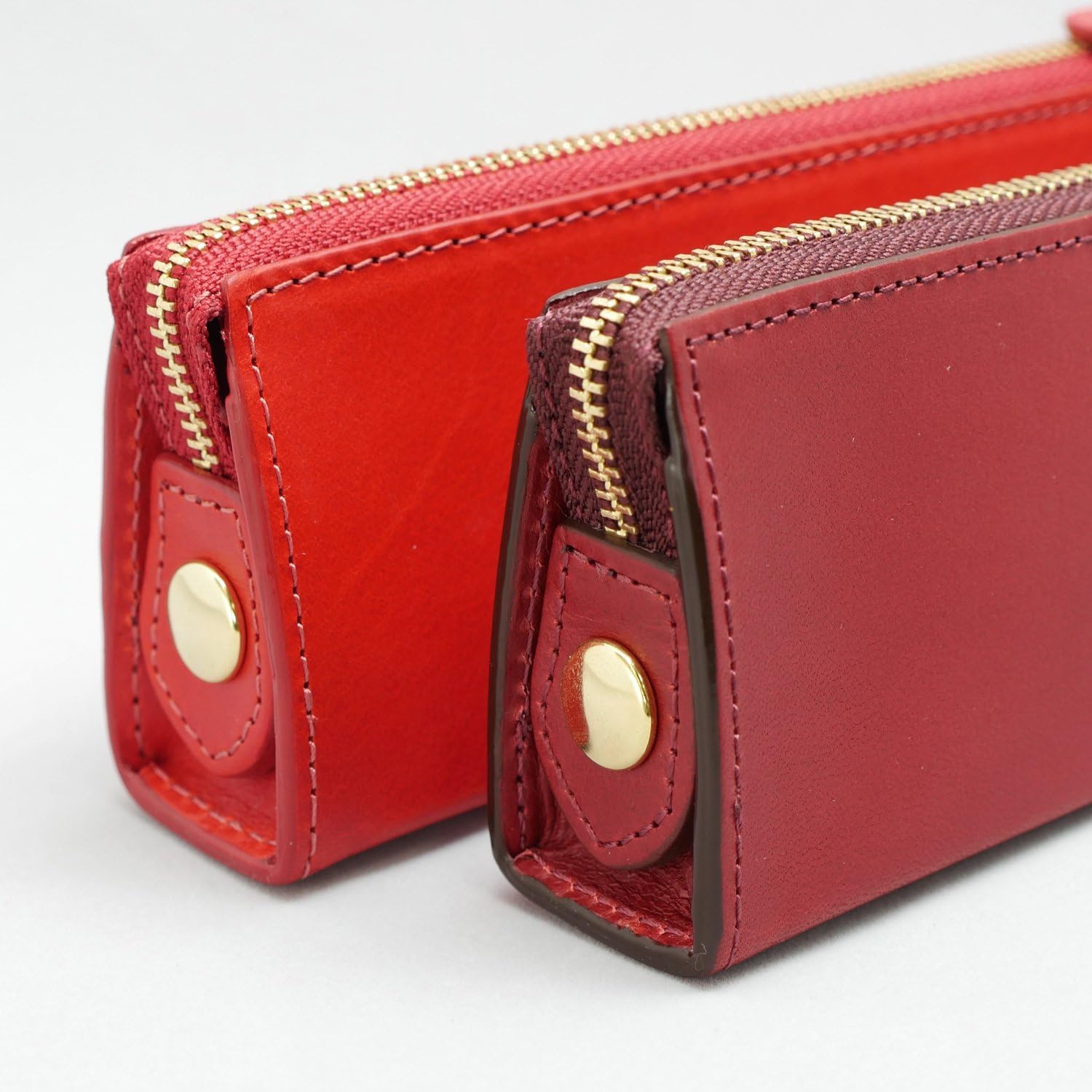 Slip-On Rio Zipper Pen Case Series (5 Sizes) Leather