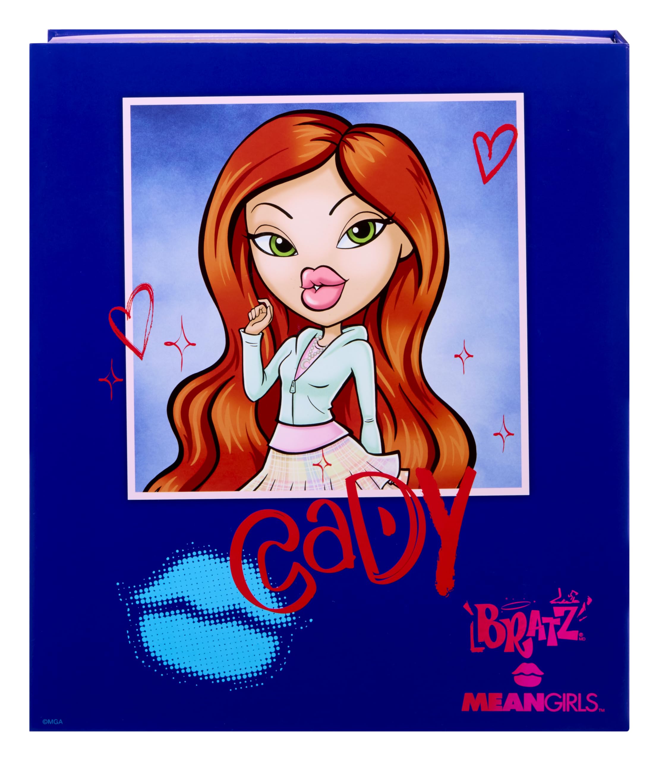 Bratz x Mean Girls Spring Fling Doll Cady - Bambola alla moda da collezione con 2 abiti, giacca Letterman e accessori ispirati al film