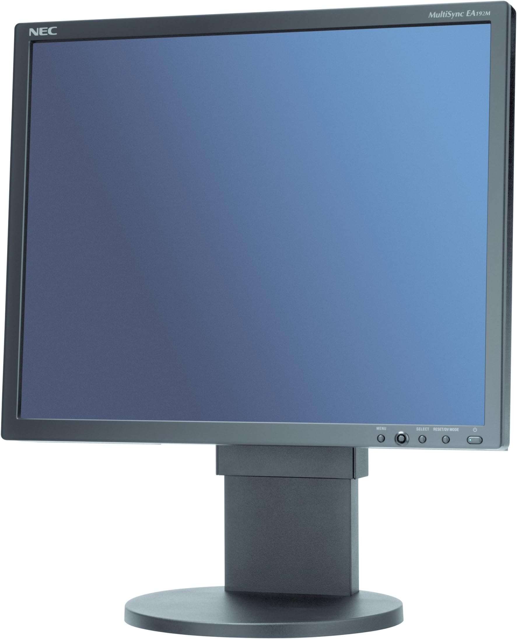 NEC EA192M 19IN LCD Monitor 1280X1024 VGA/ Dvi-d Spkr Blk Cabinet 3YR Warr