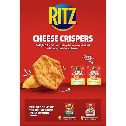 Miniatura 9 de Ritz Chips de queso cheddar Crispers, 7 onzas